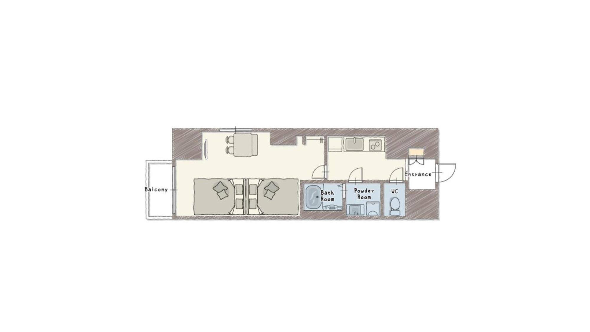 Hotel Abitare Namba West Ōsaka Extérieur photo